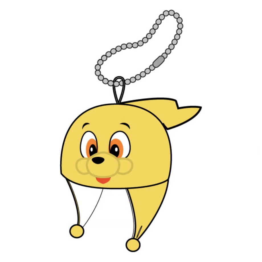 【アロッチ】ファンキャップキーホルダー