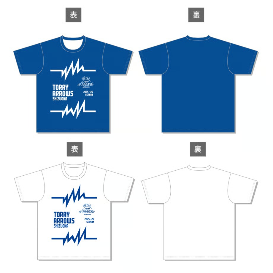 2025-26 静岡（MEN) SEASON Tシャツ